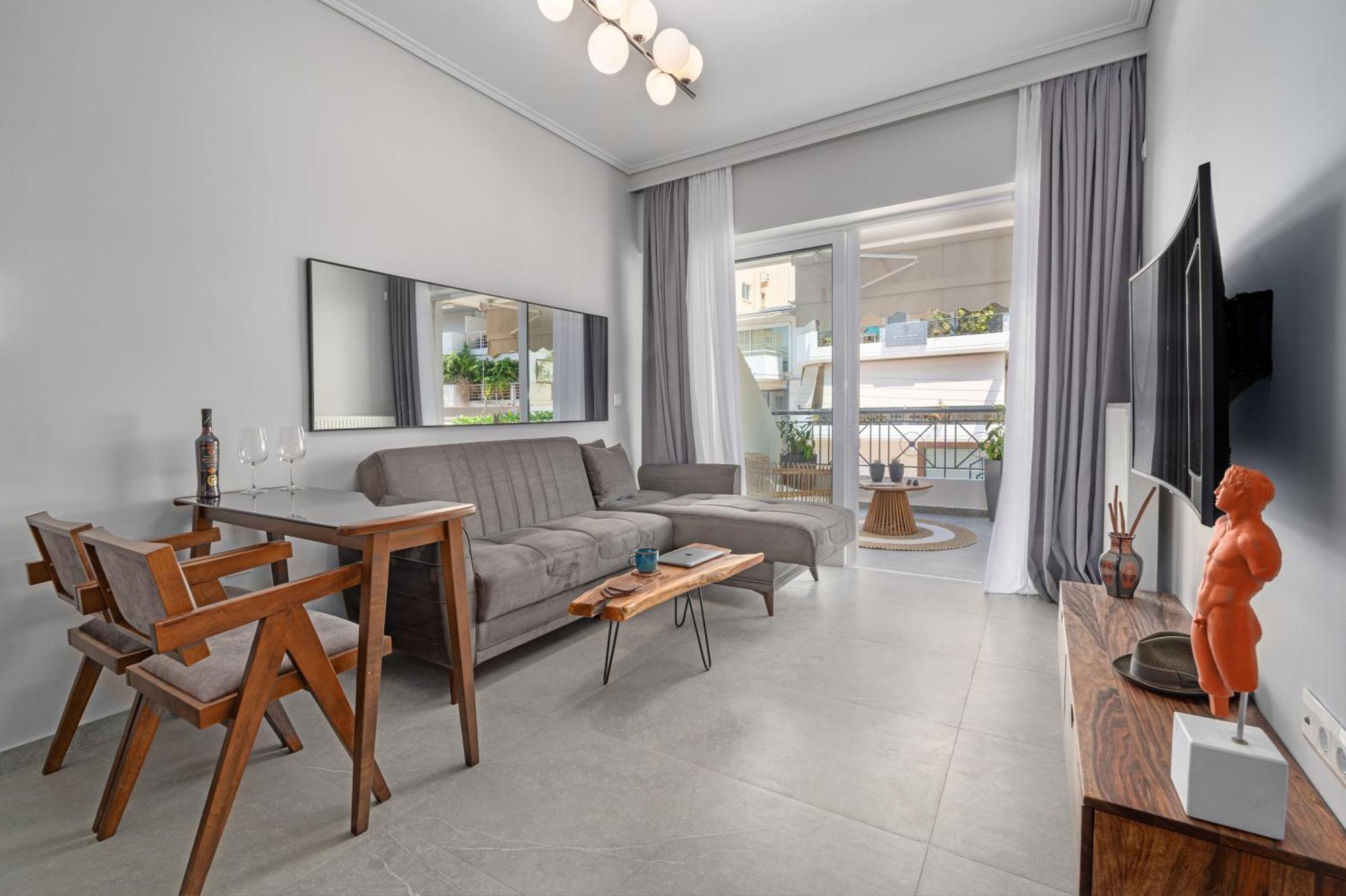 Luxurious Coastal Retreat In Central Glyfada Athen Eksteriør bilde